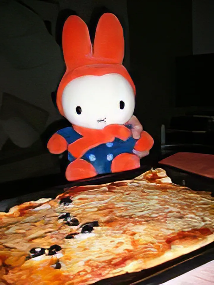 Miffa’s pizza recipe ::: bunny pizza