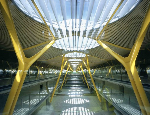 New Madrid Barajas T4 airport terminal
