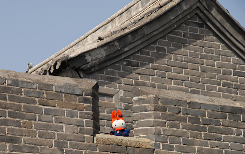 Miffa at The Great Wall of China