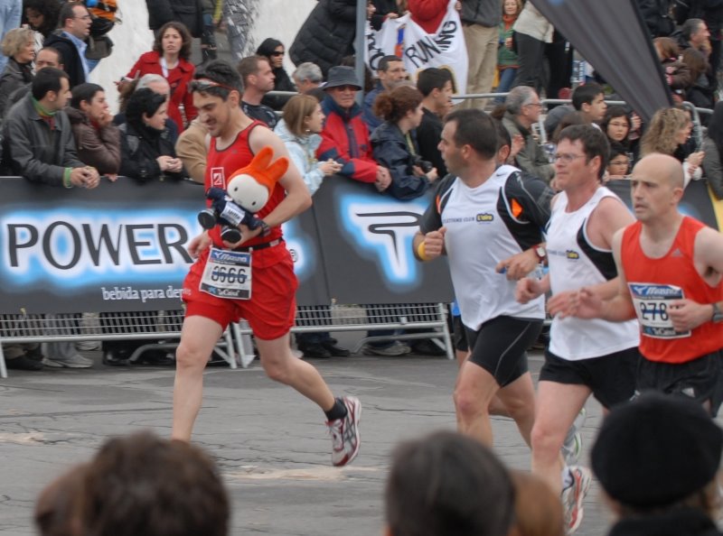 First marathon Barcelona 2009