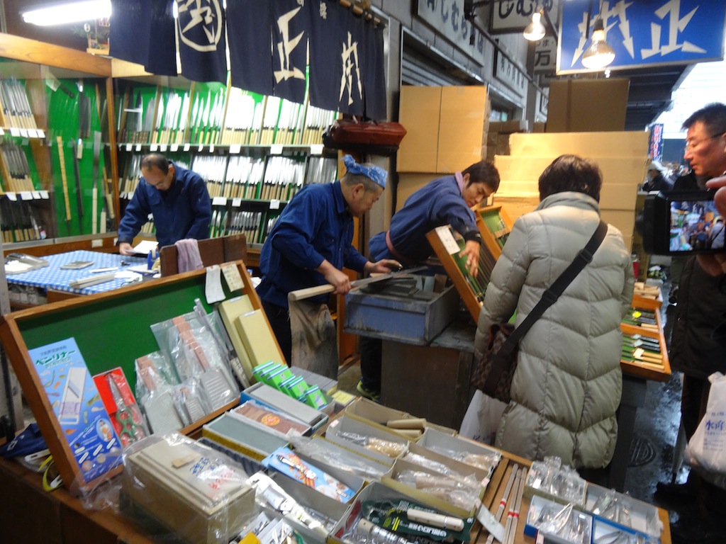 Tsukiji fish market (third visit)