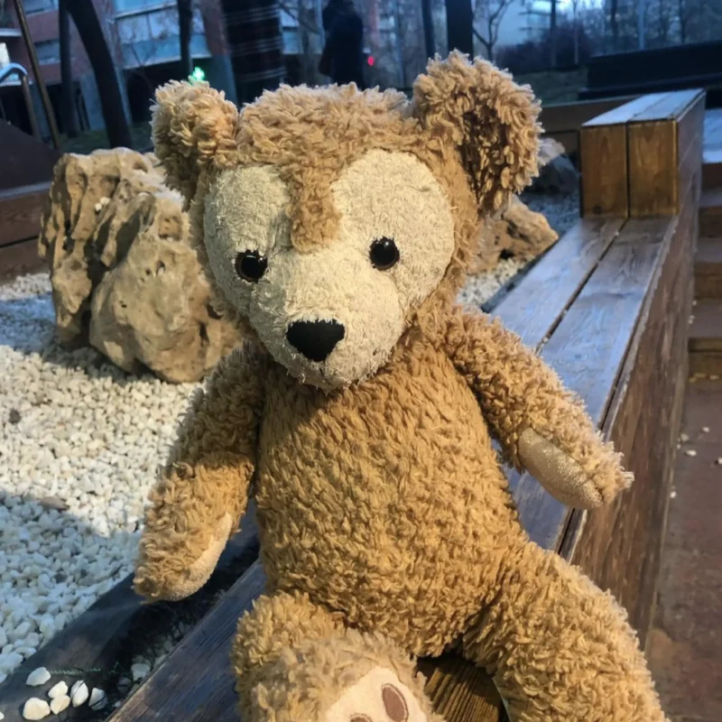 Duffy bear is living with Miffa Chan
