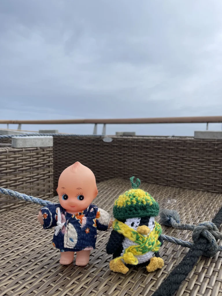 Kewpie in Ushuaia (Argentina)