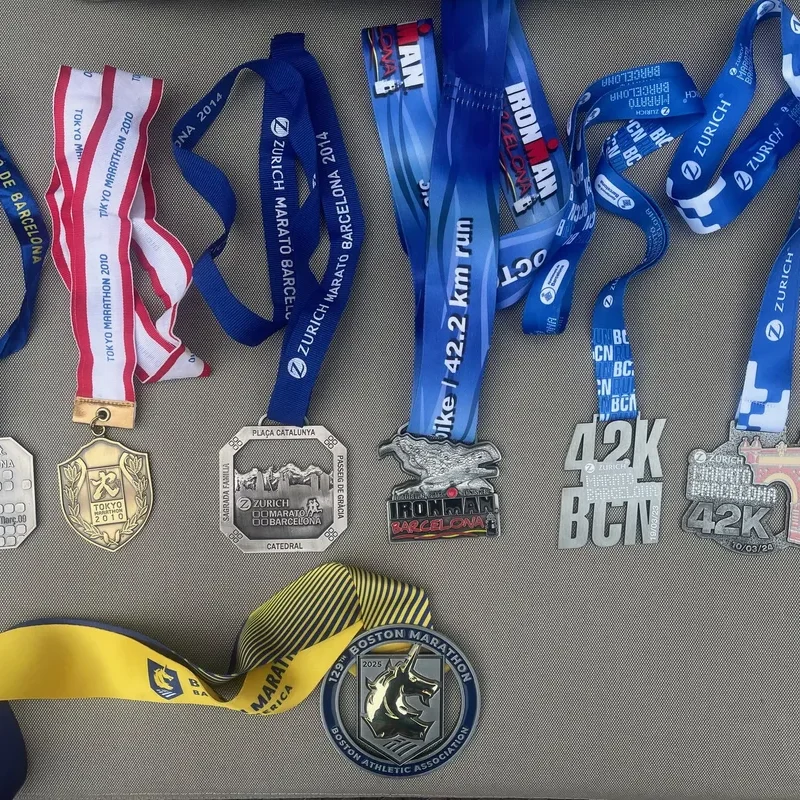 All our marathon medals